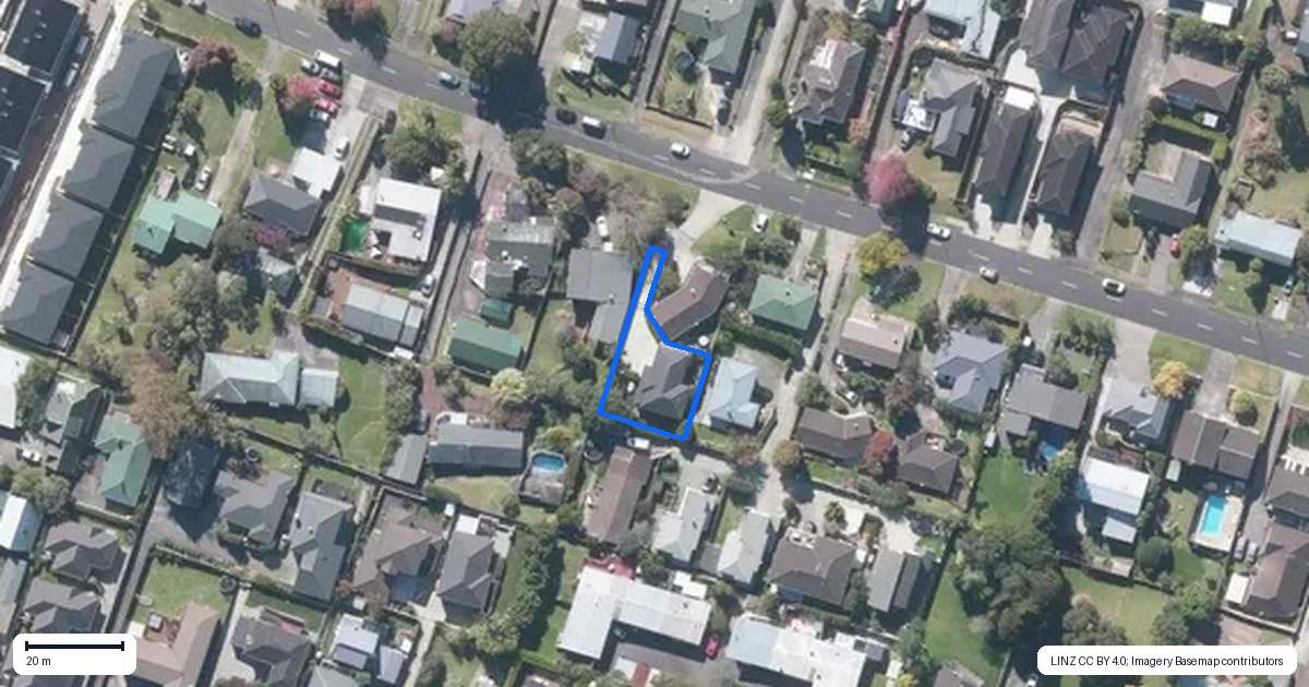 Property context map for 38A Gibraltar Street, Howick, Auckland