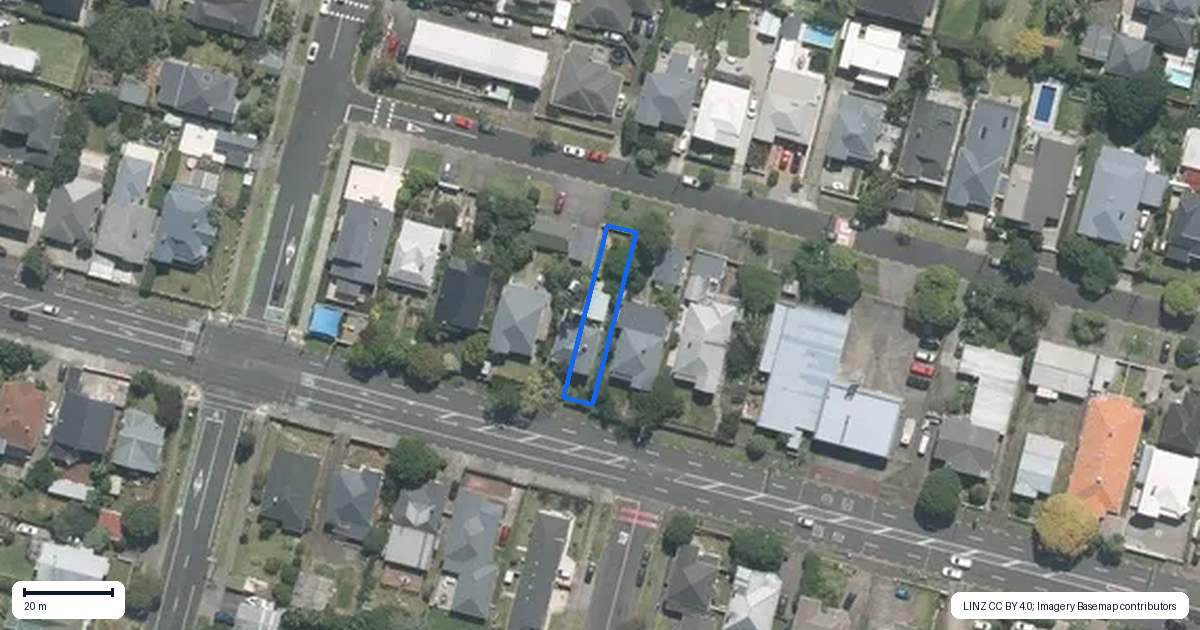 Property context map for 219 Balmoral Road, Mount Eden, Auckland