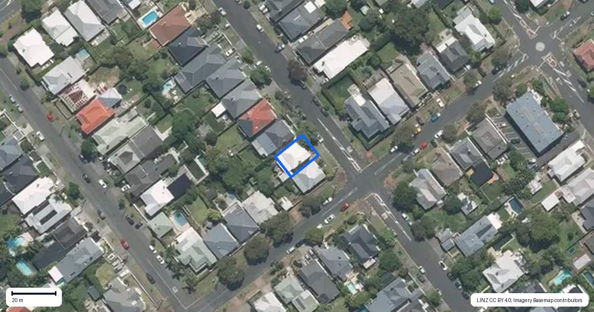 Property context map for 22 Elgin Street, Grey Lynn, Auckland