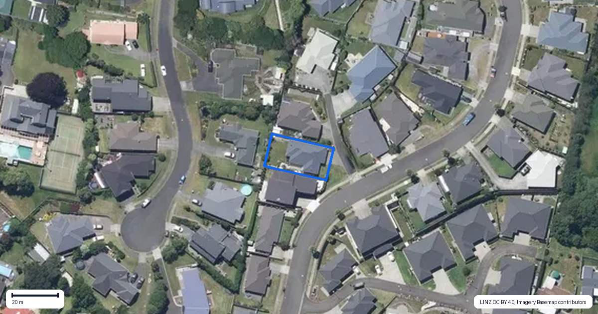 Property context map for 19 Edith Collier Drive, Otamatea, Whanganui