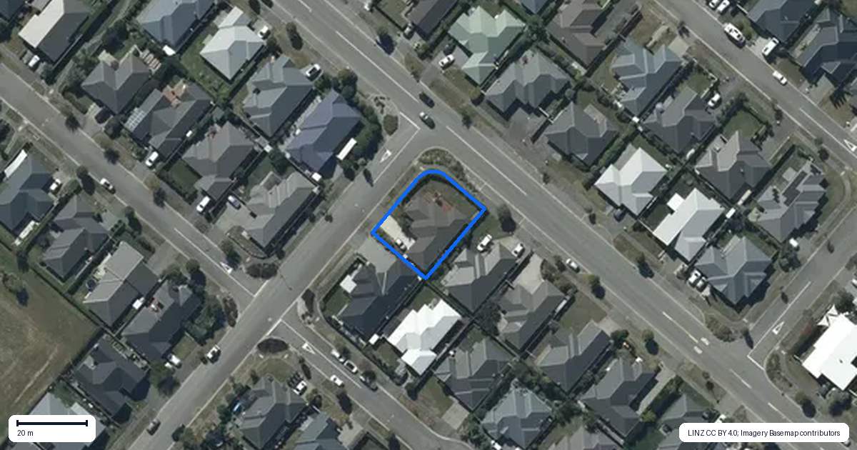 Property context map for 15 Richmond Avenue, Halswell, Christchurch