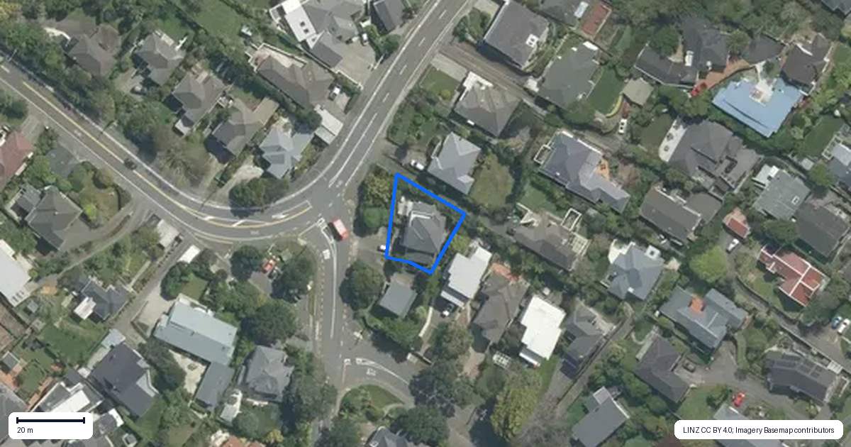 Property context map for 51 Cockayne Road, Khandallah, Wellington