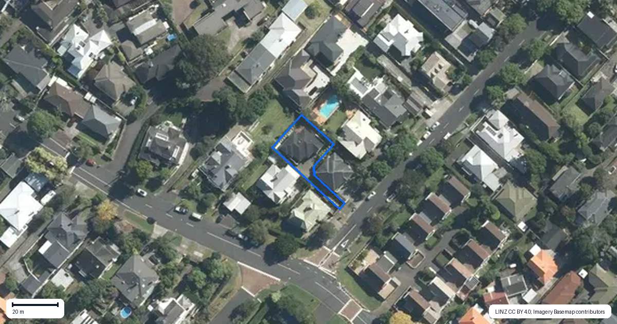 Property context map for 29 Momona Road, Greenlane, Auckland