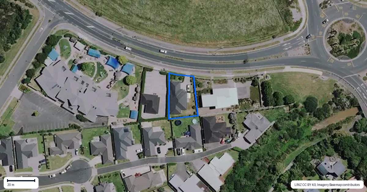 Property context map for 337 Borman Road, Flagstaff, Hamilton