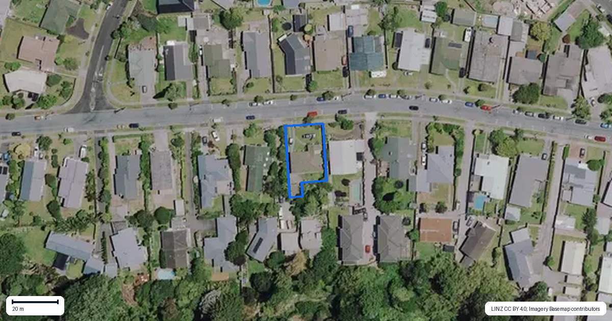 Property context map for 30 Wake Street, Chartwell, Hamilton