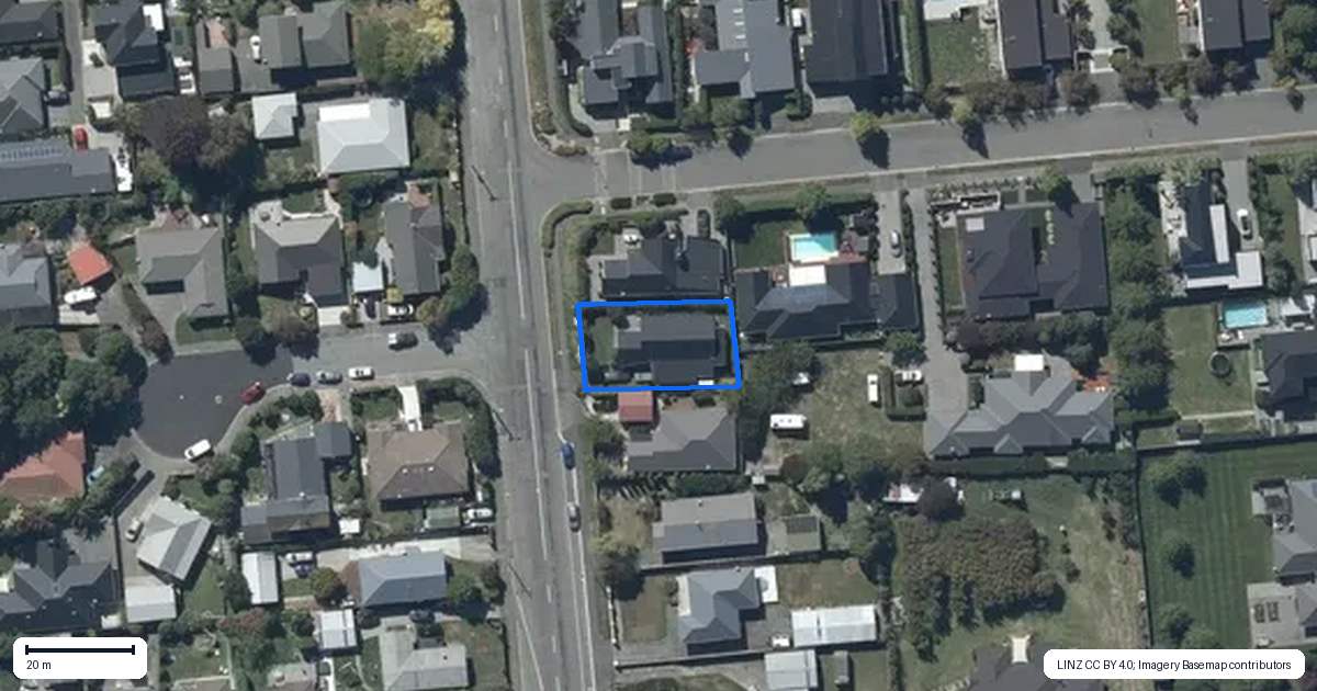 Property context map for 93 Kennedys Bush Road, Halswell, Christchurch