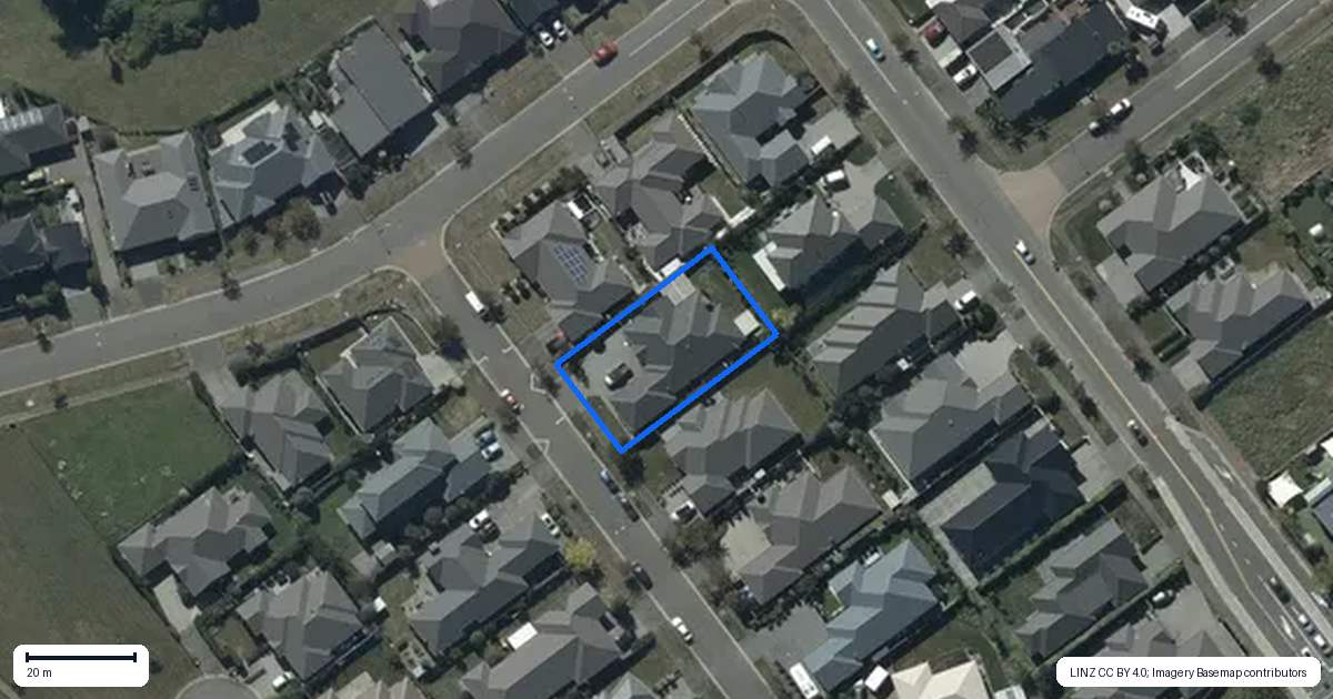 Property context map for 38 Josephine Crescent, Aidanfield, Christchurch