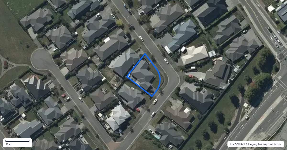 Property context map for 49 Josephine Crescent, Aidanfield, Christchurch