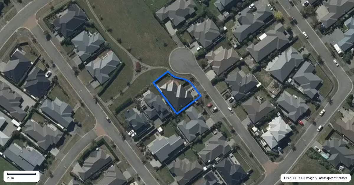Property context map for 7 Fintan Mews, Aidanfield, Christchurch