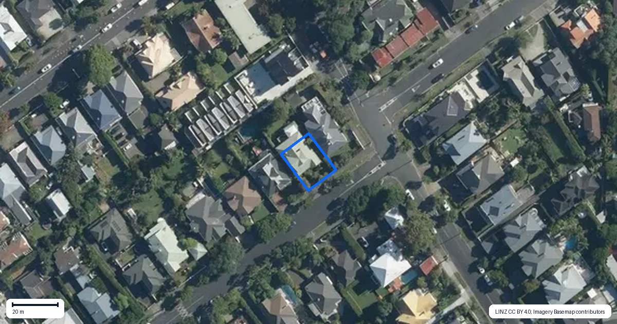 Property context map for 1 Rotomahana Terrace, Remuera, Auckland