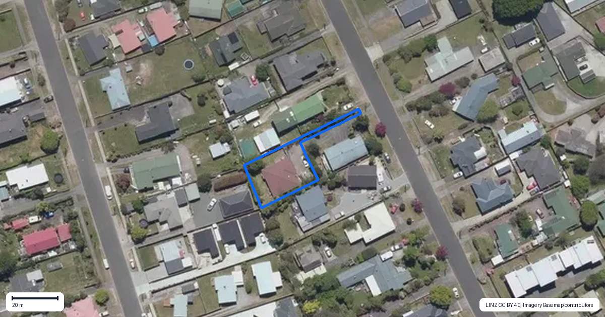 Property context map for 14B Karamu Street, Taupo