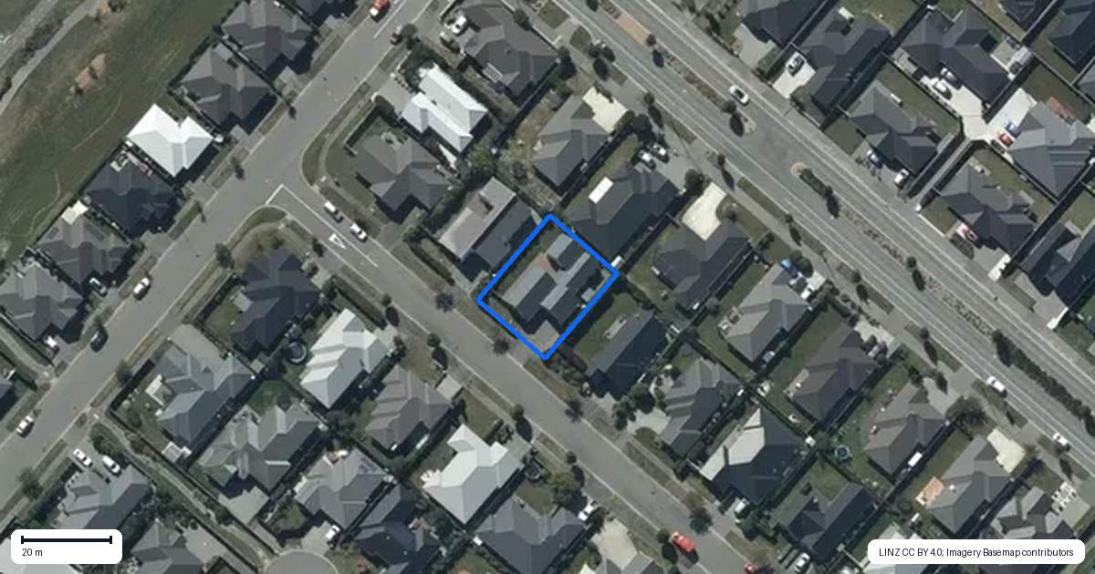 Property context map for 48 Greenwich Street, Halswell, Christchurch