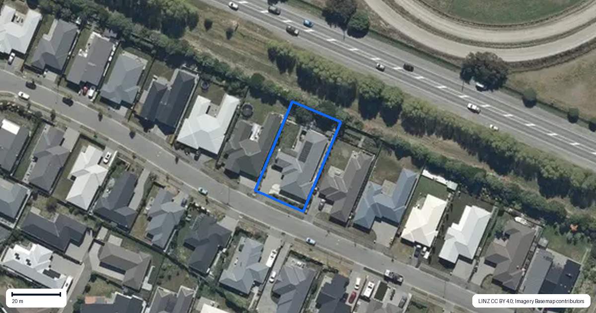 Property context map for 31 Davaar Crescent, Broomfield, Christchurch