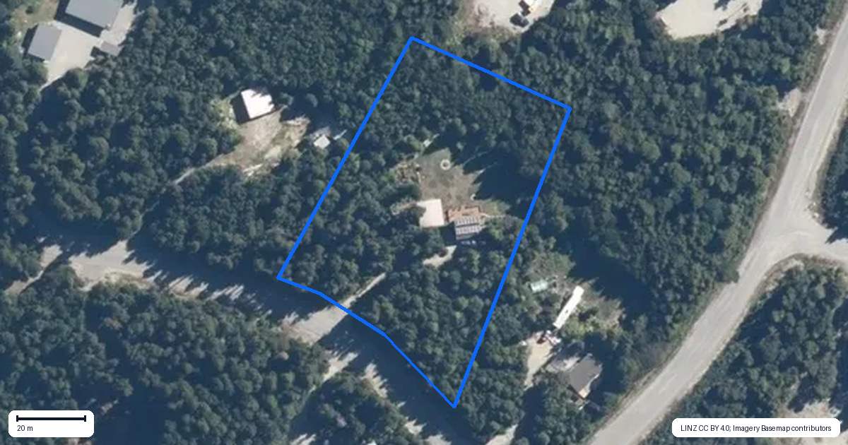 Property context map for 4 Jackson Place, Kumara Junction, Greymouth