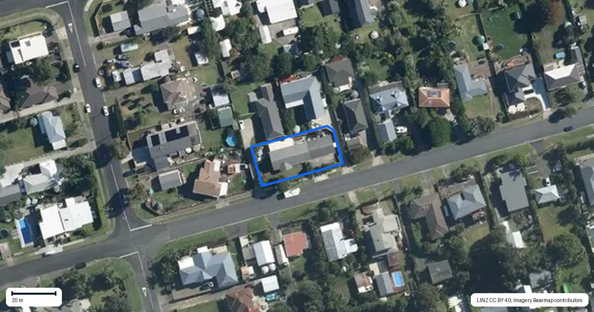 Property context map for 54A Second View Avenue, Beachlands, Auckland