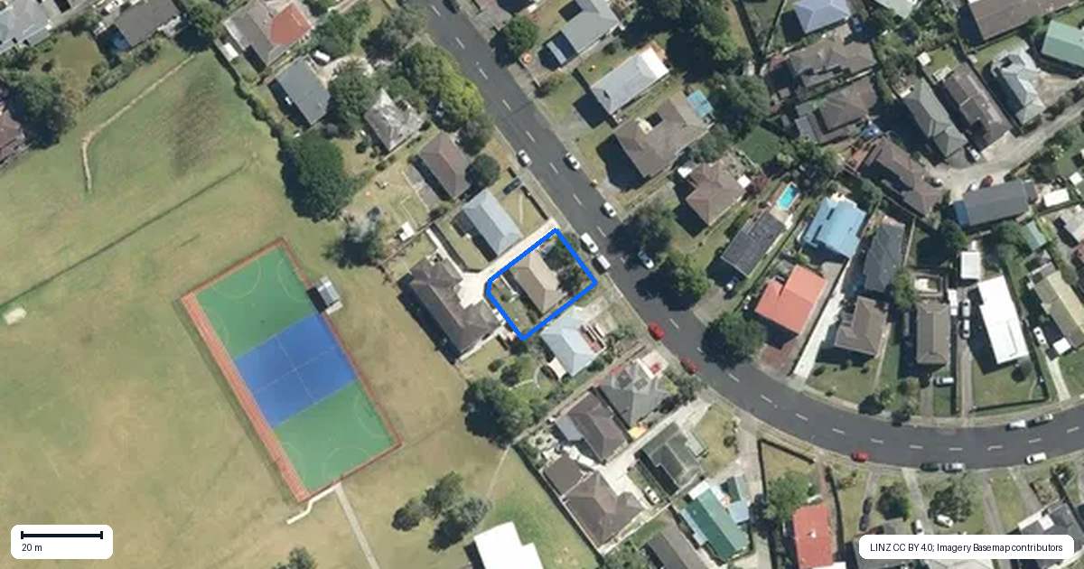 Property context map for 23 Athenic Avenue, Lynfield, Auckland