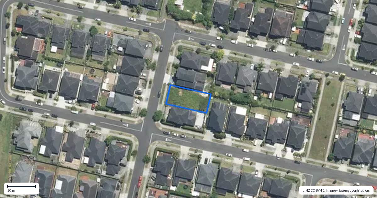 Property context map for 6 Kiltole Drive, Flat Bush, Auckland