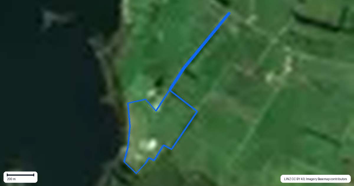 Property context map for 755 Ash Pit Road, Rerewhakaaitu