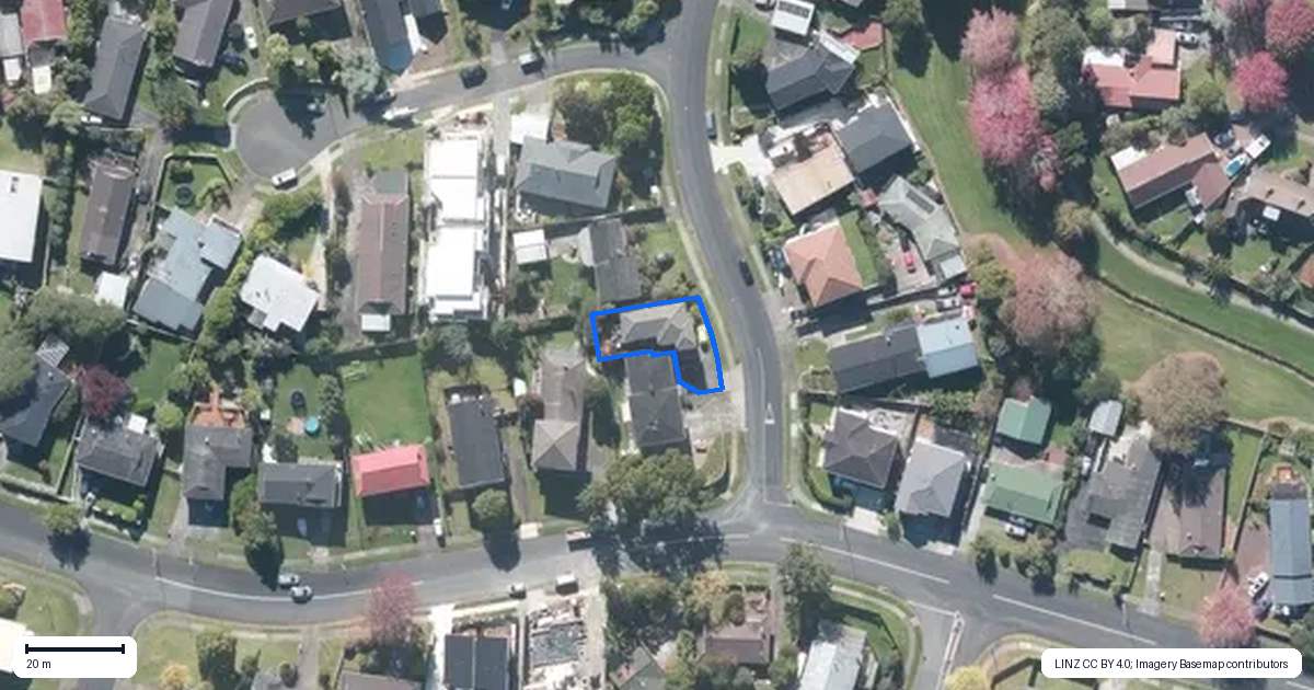 Property context map for 2A Kyeemagh Street, Botany Downs, Auckland