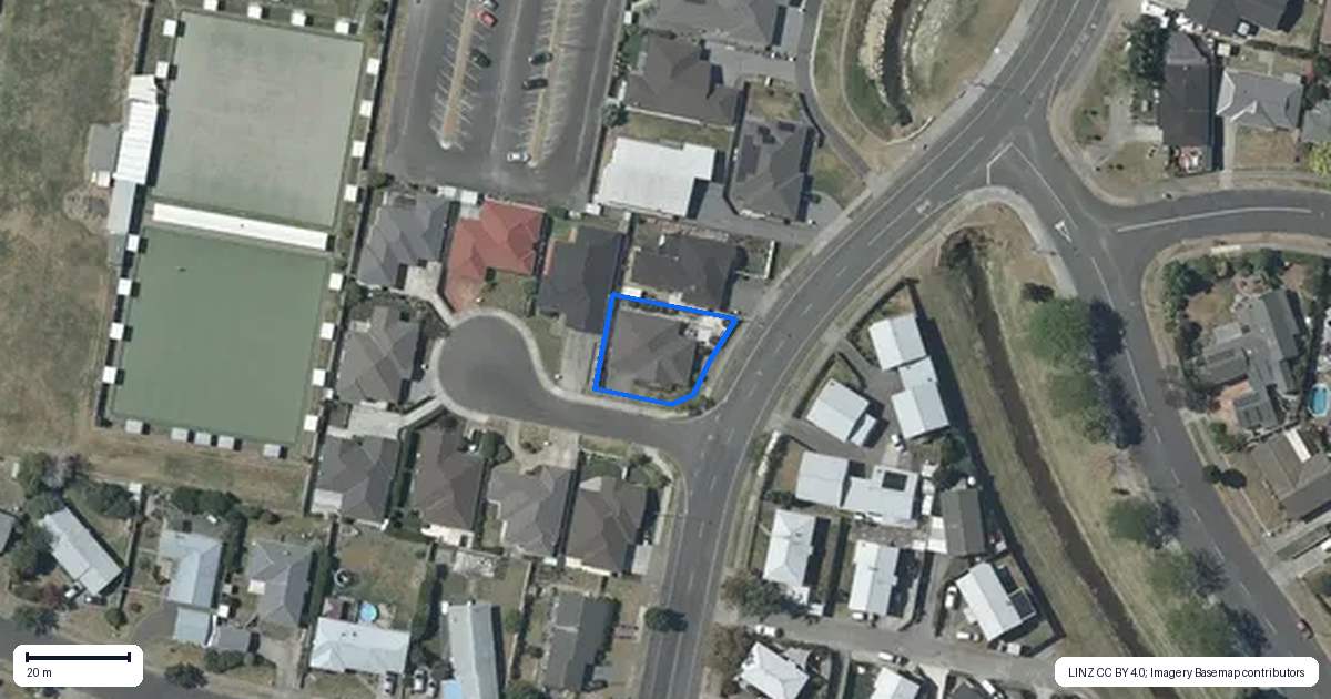 Property context map for 2 Nichol Place, Greenmeadows, Napier