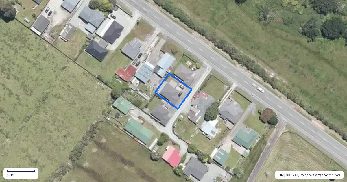 Property context map for 66A Kaniere Road, Hokitika