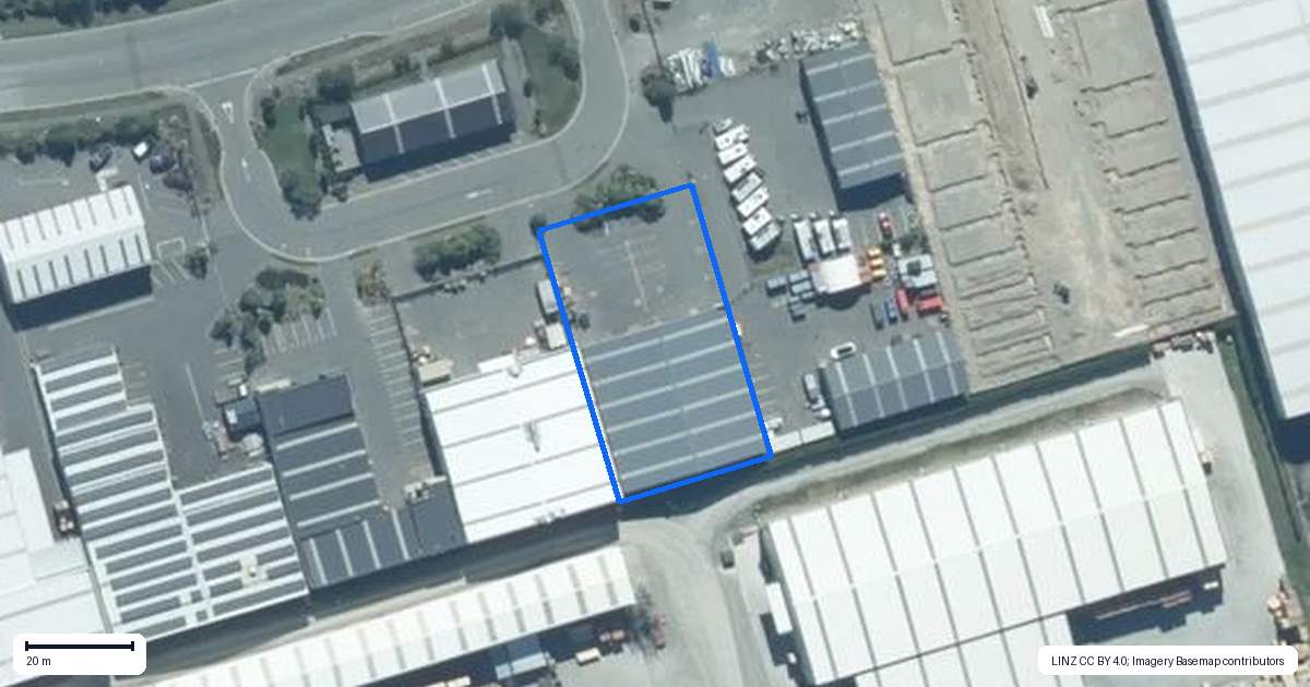 Property context map for 10 Centrum Lane, Rolleston