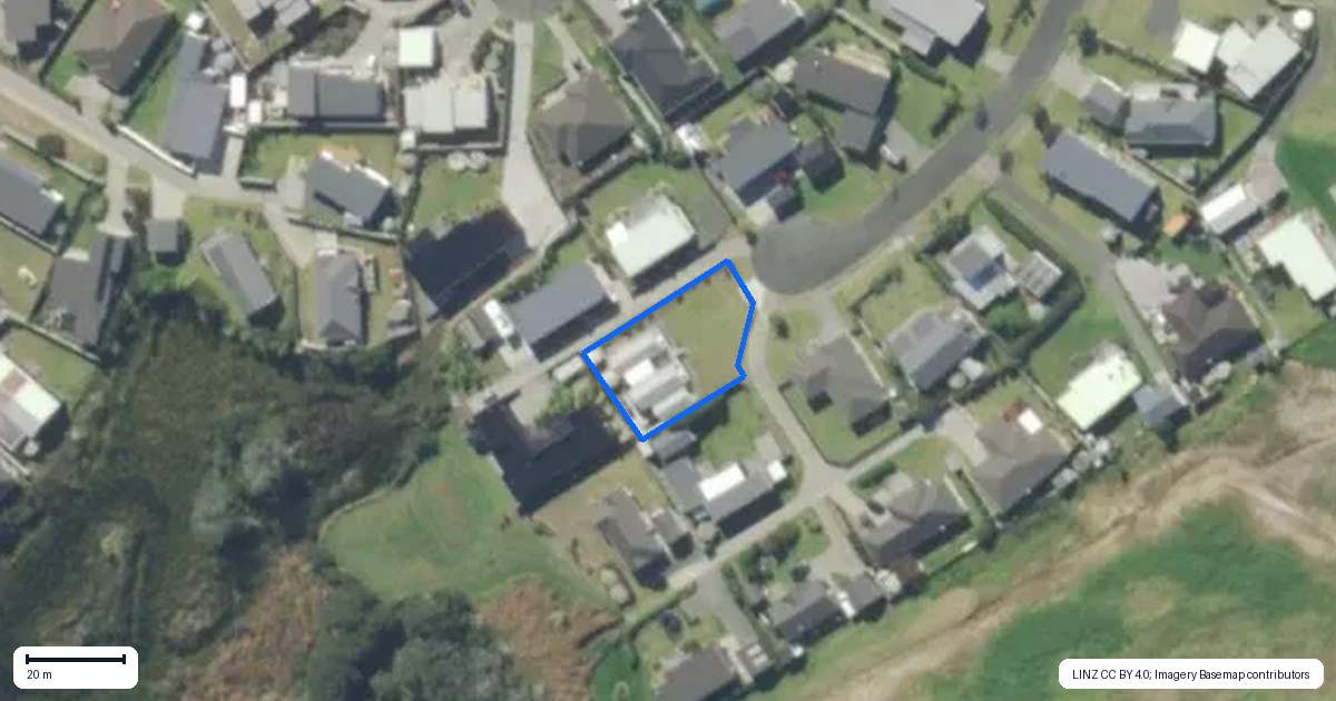 Property context map for 22 Anchorage Road, Mangawhai Heads, Mangawhai