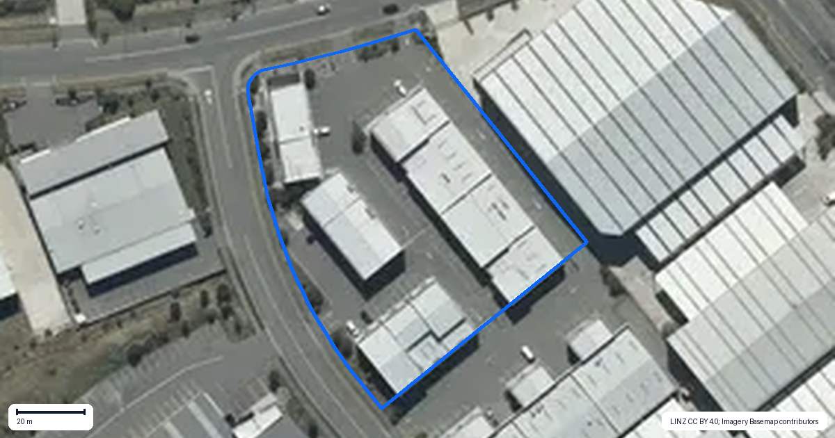 Property context map for 5/1 Stark Drive, Wigram, Christchurch