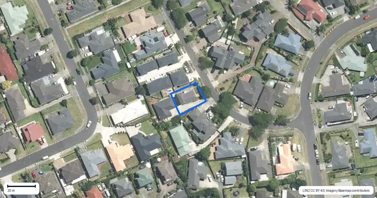 Property context map for 12 Cairnsvale Rise, Manurewa, Auckland