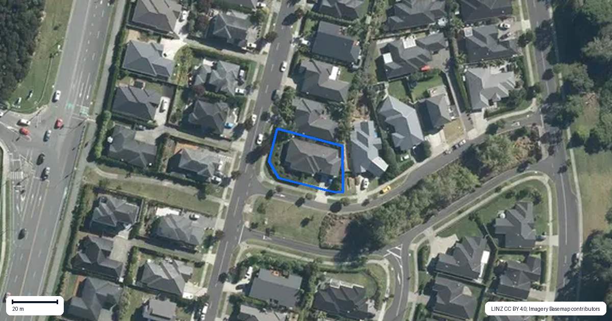 Property context map for 1 Kelly Greens, Silverdale