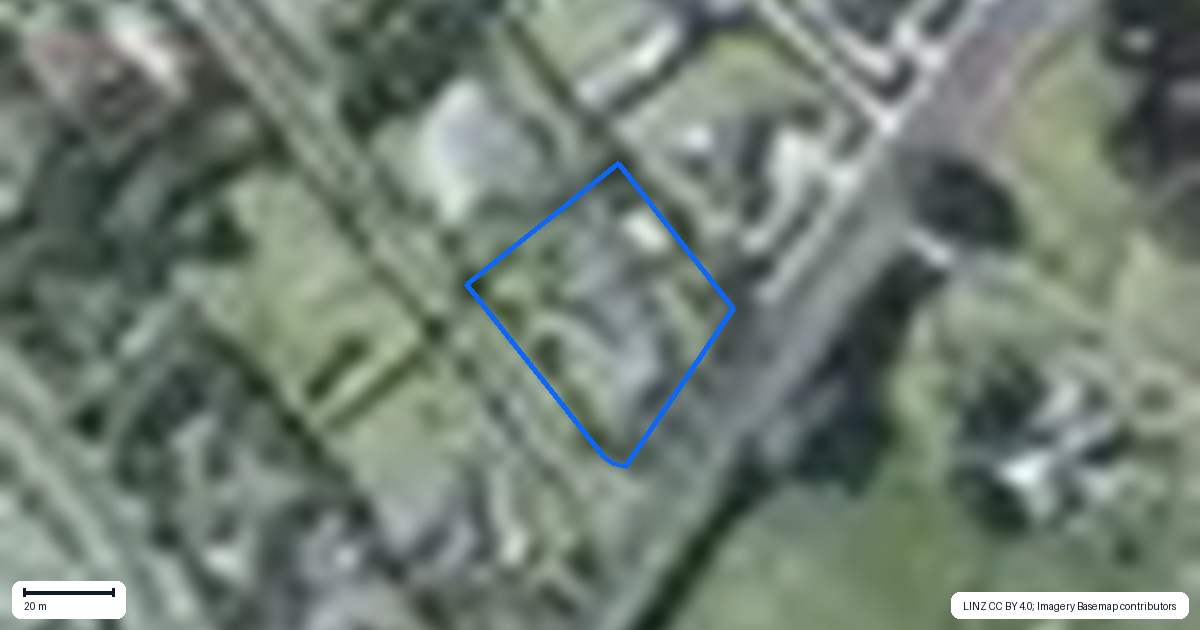 Property context map for 2 Powell Lane, Waiau Pa, Pukekohe