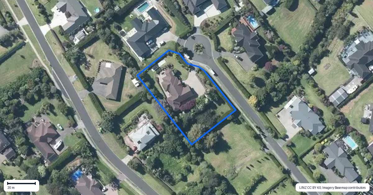 Property context map for 5 Powell Lane, Waiau Pa, Pukekohe