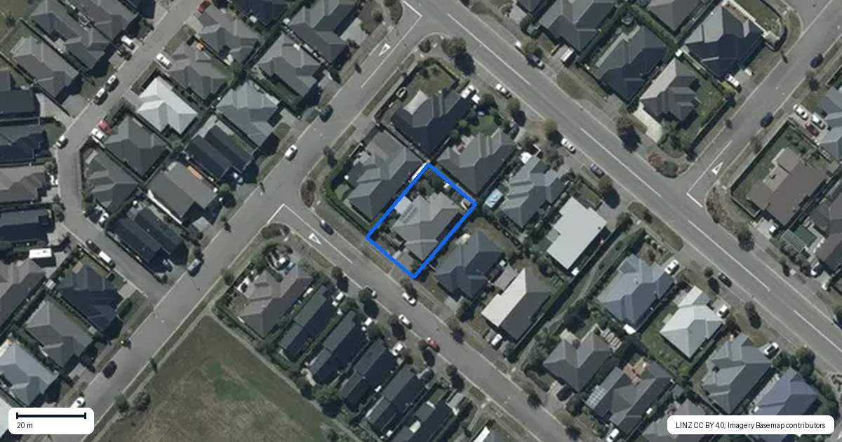 Property context map for 3 Aberdare Street, Halswell, Christchurch