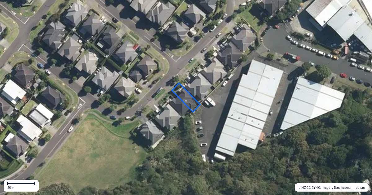 Property context map for 46A Tauoma Crescent, Stonefields, Auckland