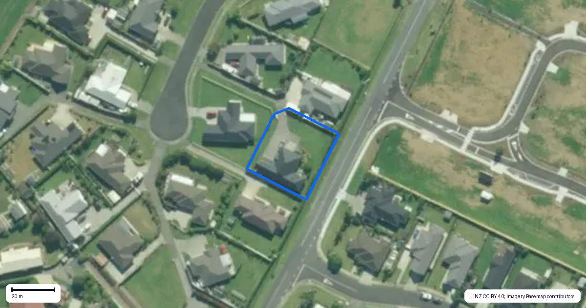 Property context map for 19 Glen Wallace Road, Waipu