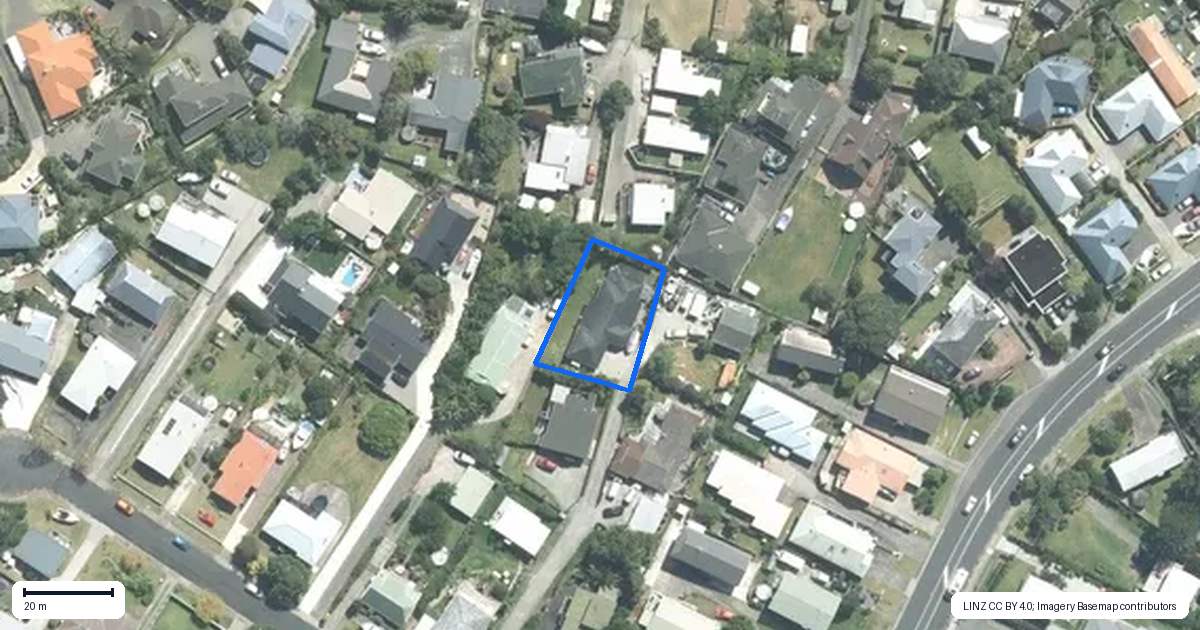Property context map for 7A Rakino Avenue, Manly, Whangaparaoa