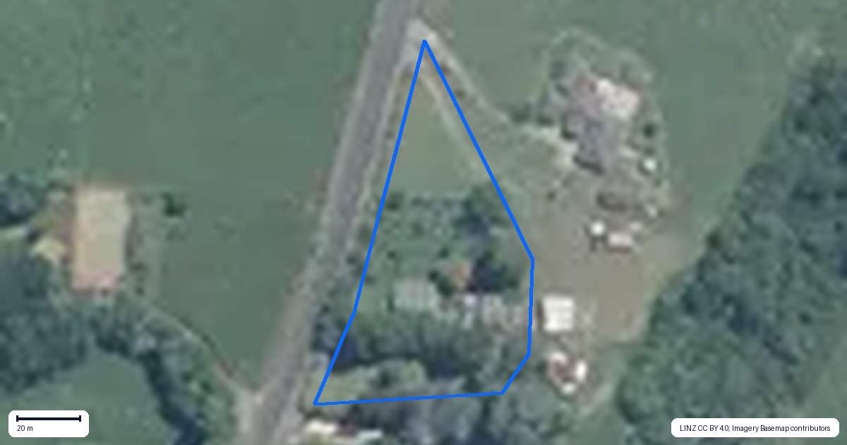Property context map for 779 Oropi Road, Oropi