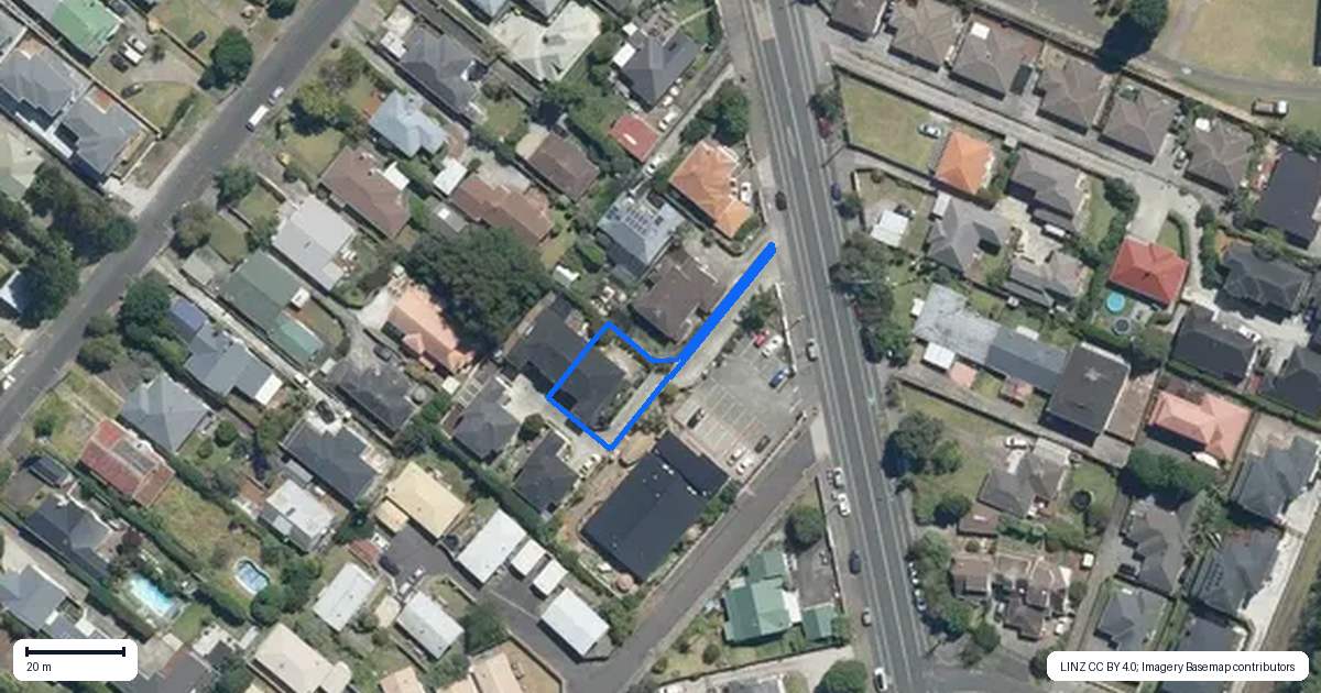 Property context map for 39B Rockfield Road, Ellerslie, Auckland