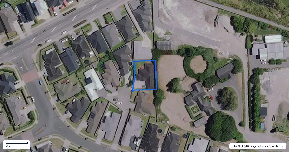 Property context map for 6 Astelia Lane, Rototuna North, Hamilton