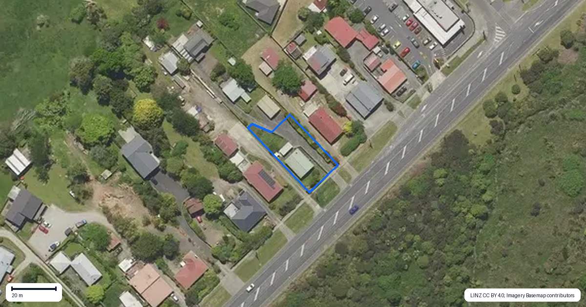 Property context map for 636A Te Ngae Road, Owhata, Rotorua