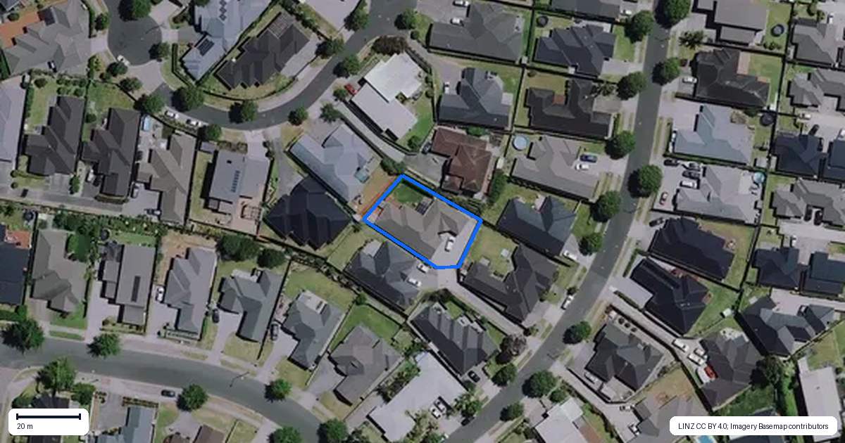 Property context map for 7 Northbrook Glen, Flagstaff, Hamilton
