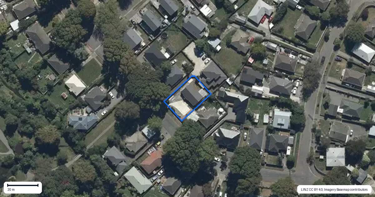 Property context map for 16 Truman Road, Bryndwr, Christchurch