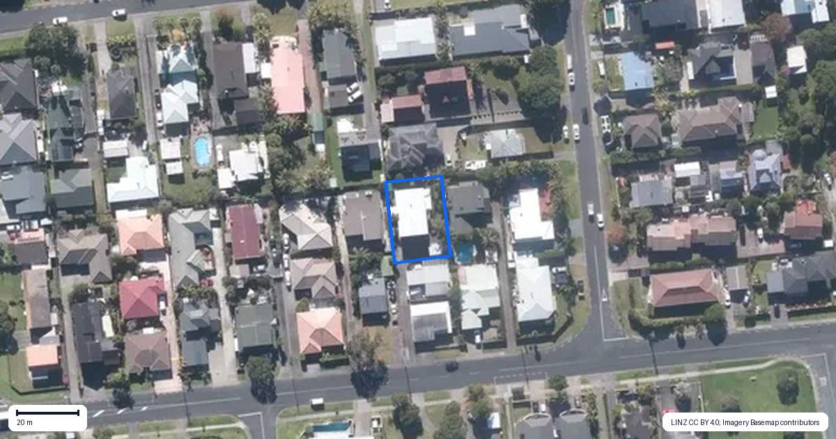 Property context map for 2/69 Bay Street, Red Beach, Whangaparaoa