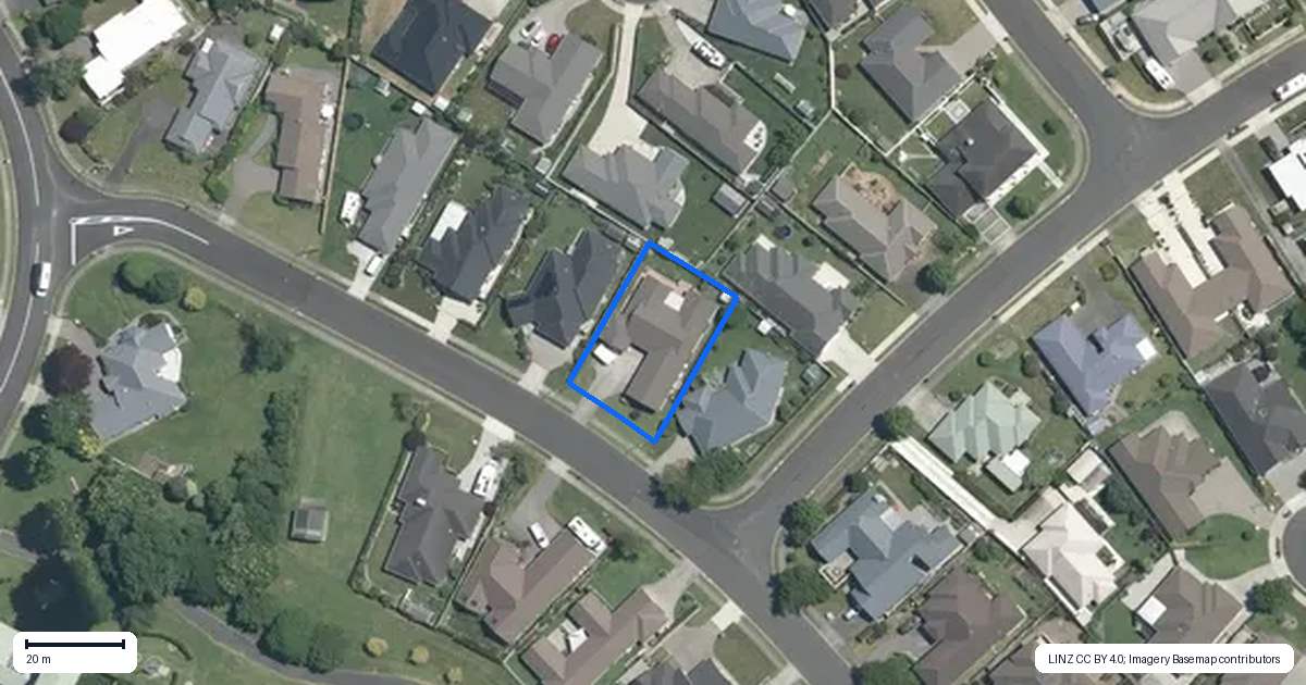 Property context map for 91 Findlater Street, Matamata