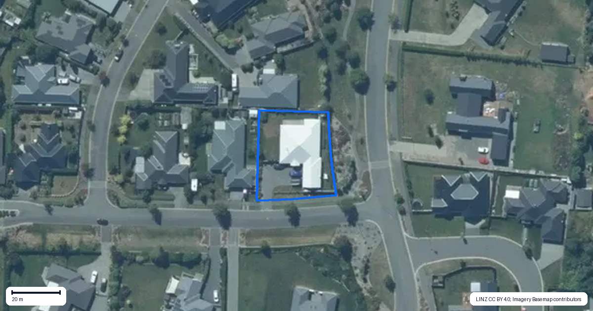 Property context map for 97 Shepherd Avenue, West Melton