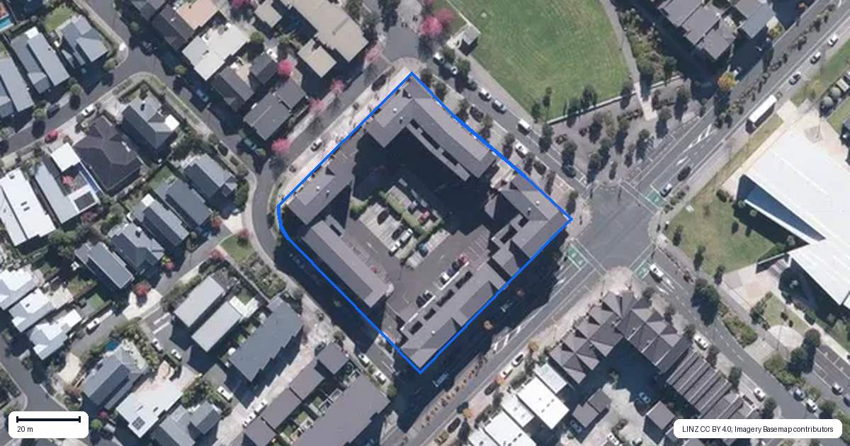 Property context map for 205C/160 Hobsonville Point Road, Hobsonville, Auckland