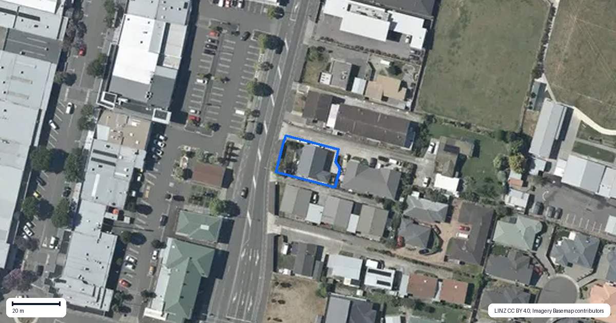Property context map for 6 Lee Road, Taradale, Napier