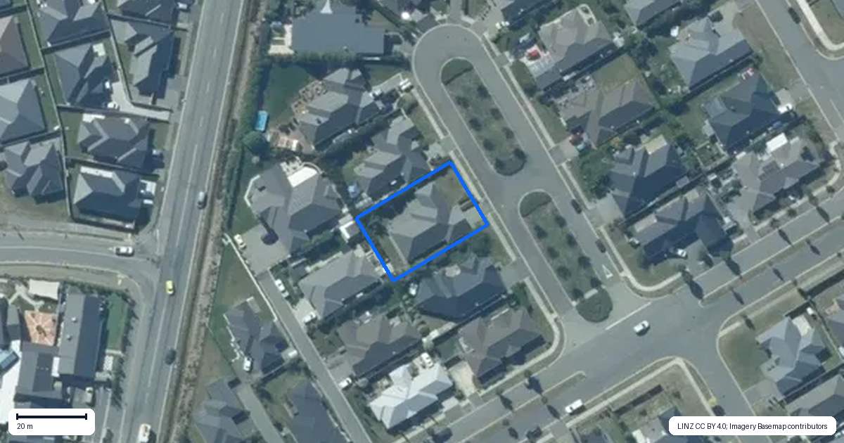 Property context map for 5 Highworth Crescent, Rolleston