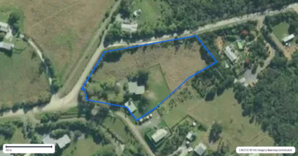 Property context map for 56 Atkin Road, Mangawhai