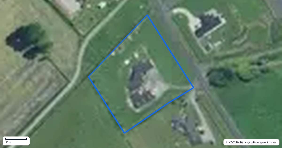 Property context map for 243 Kainui Road, Taupiri